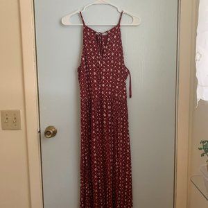 Patterned long dress